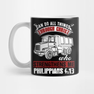 Can do all things through Christ who strengthens me Philippians 4:13 Mug